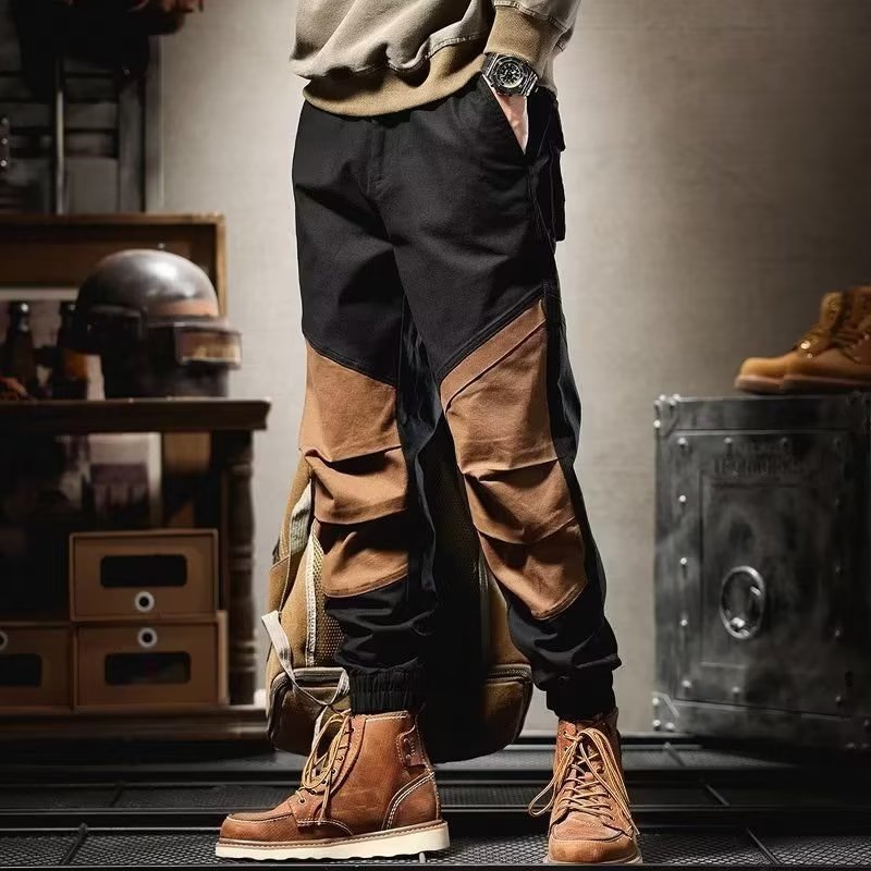 Trendy Loose Straight Pocket Trousers