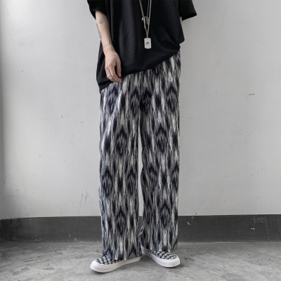 High Street Thin Loose Straight Casual Trousers