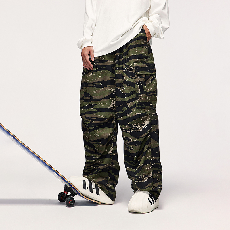 Metallic Tiger Effect Trousers
