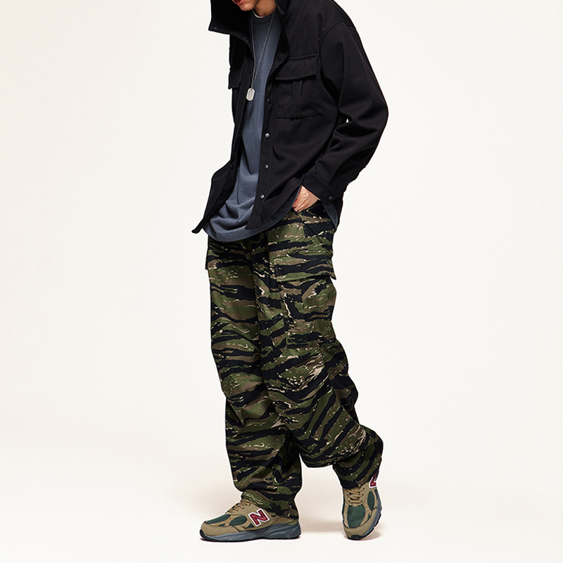 Metallic Tiger Effect Trousers main image 1