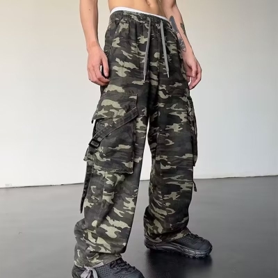 Casual Cargo Camouflage Pants