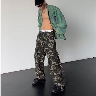 Casual Cargo Camouflage Pants