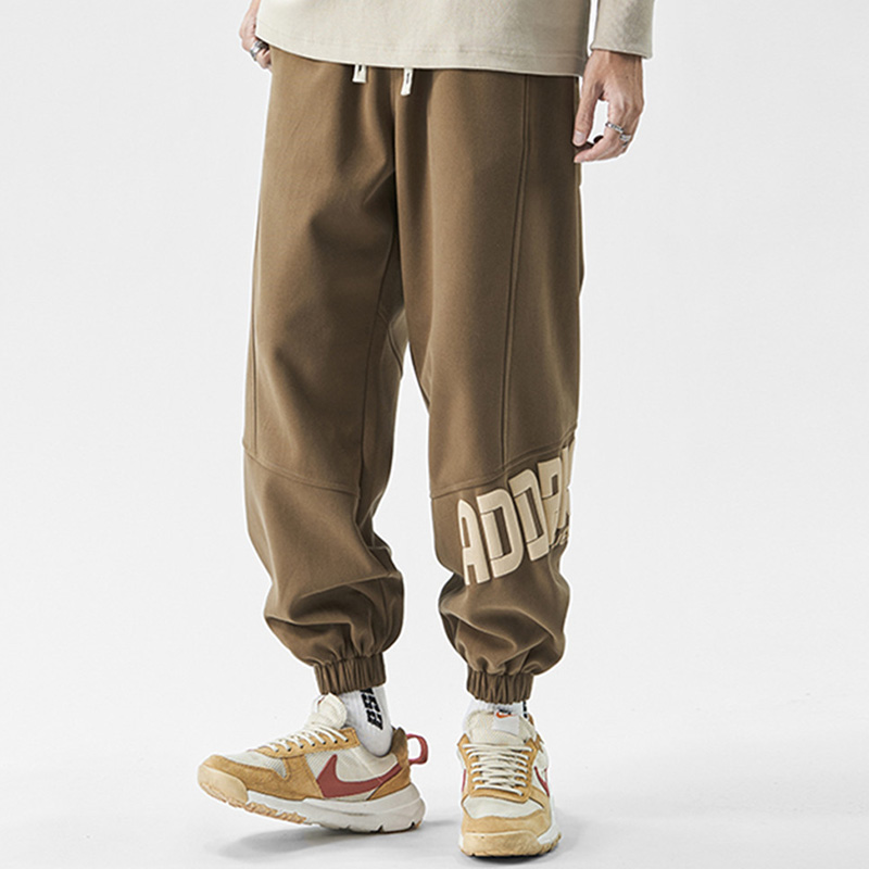 Street Letter Print Sports Sweatpants