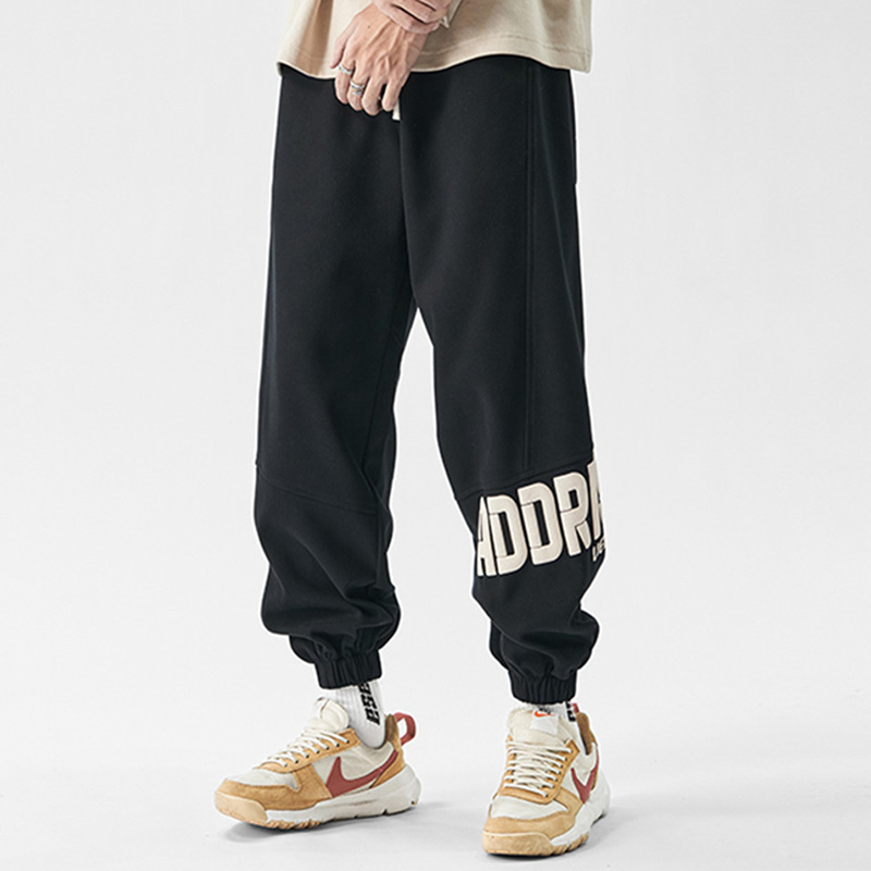 Street Letter Print Sports Sweatpants