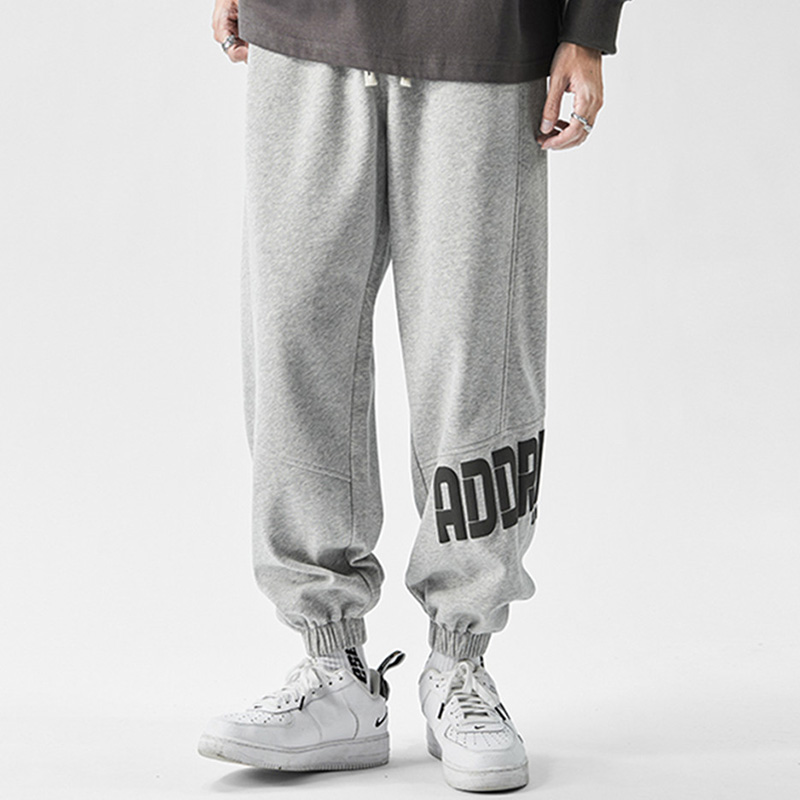 Street Letter Print Sports Sweatpants