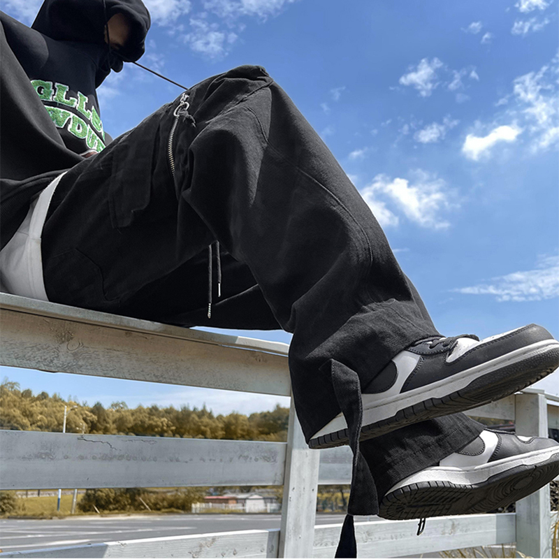 Checkerboard Retro Straight Casual Pants Checkerboard Retro Straight Casual Pants