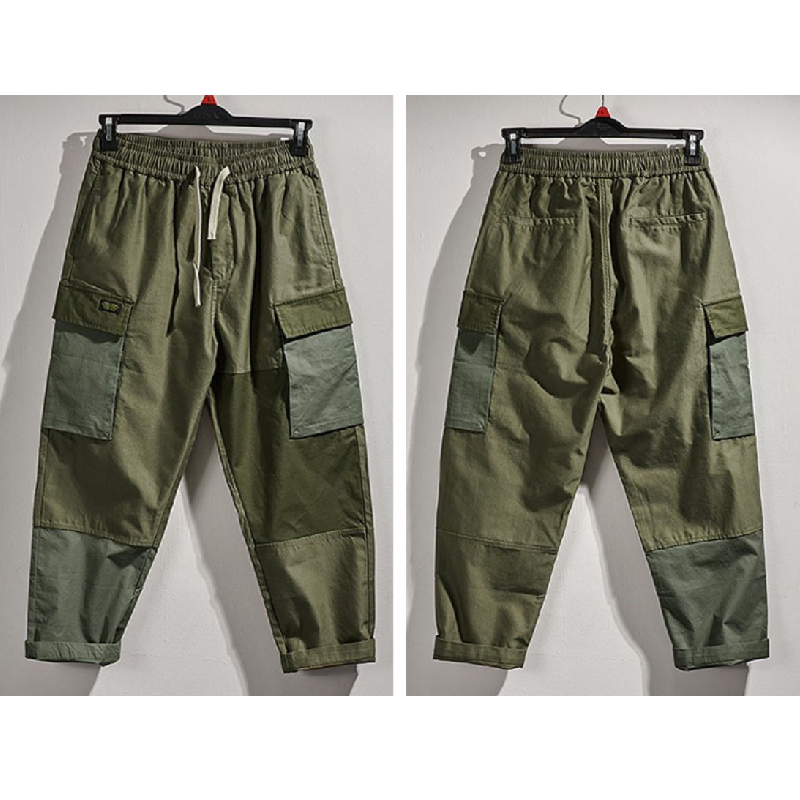 Multi-Pocket Baggy Cargo Pants