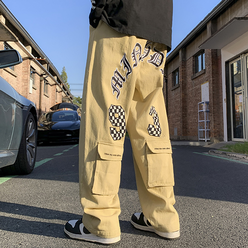 Retro Functional Casual Pants