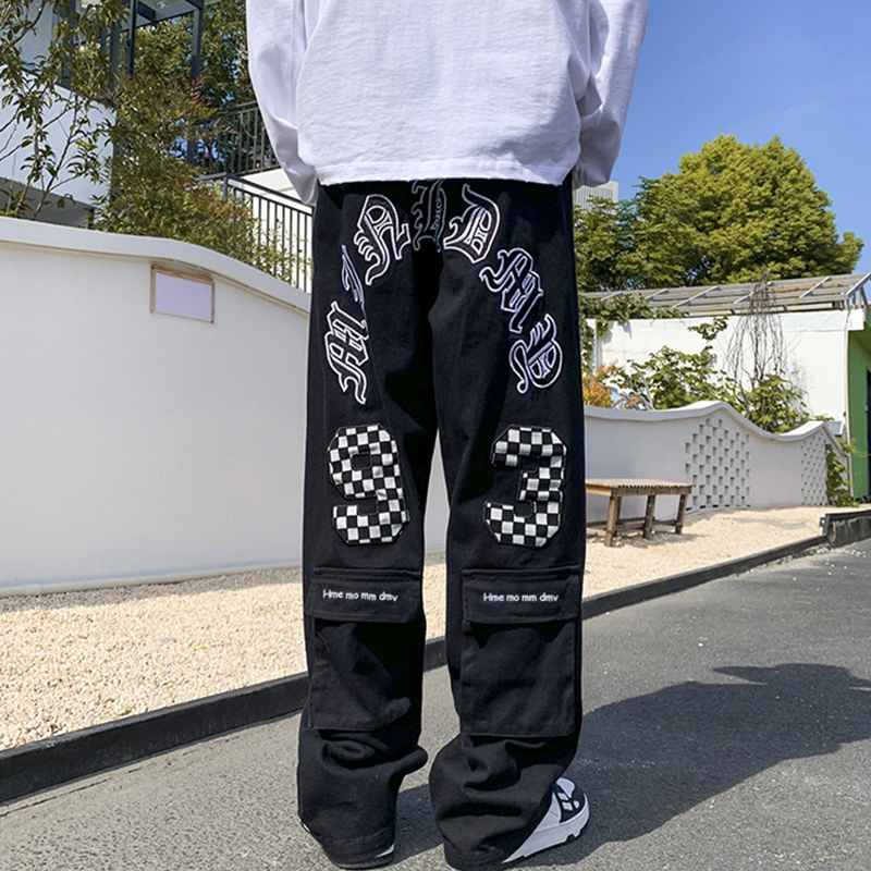 Retro Functional Casual Pants