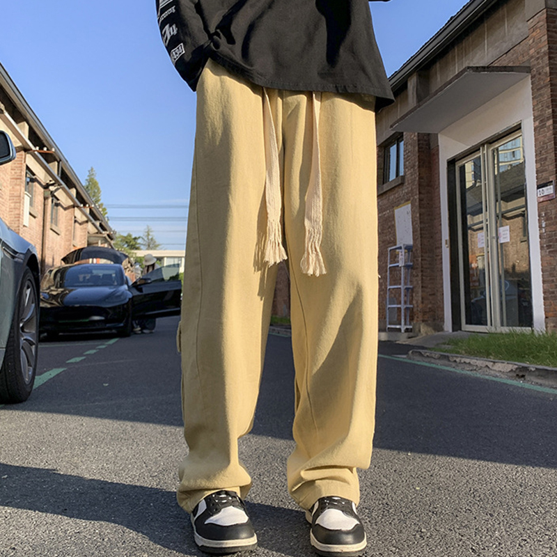 Retro Functional Casual Pants