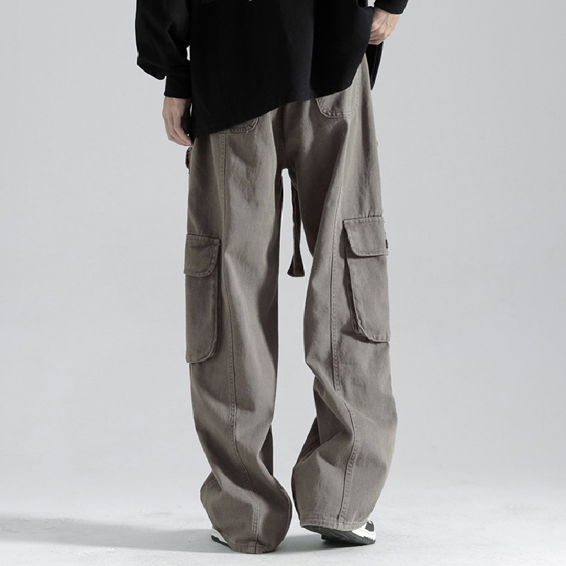 Vintage Multi-Pocket Casual Cargo Pants