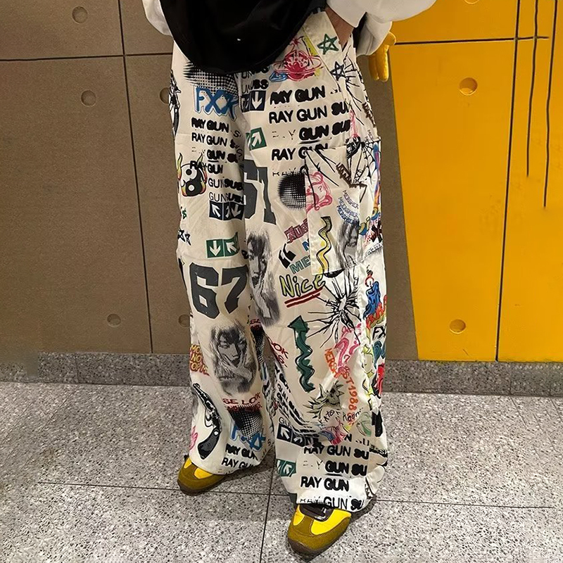 Street Hip Hop Graffiti Pants