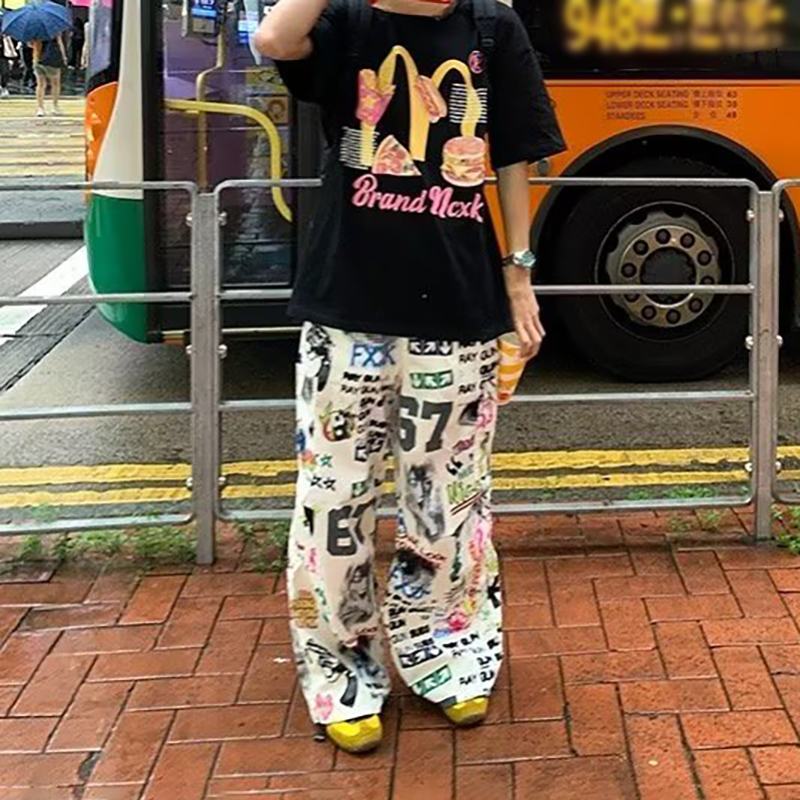 Street Hip Hop Graffiti Pants