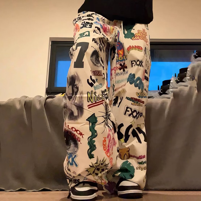 Street Hip Hop Graffiti Pants