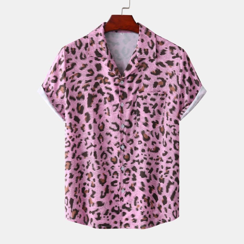 Leopard Collection Print Hawaiian Shirt