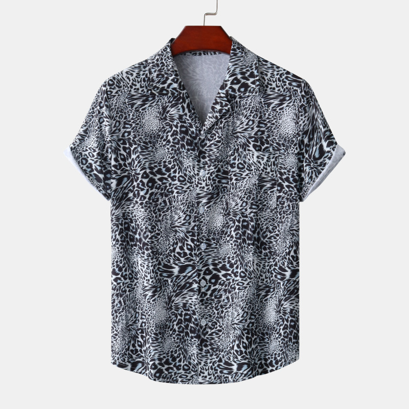 Leopard Collection Print Hawaiian Shirt