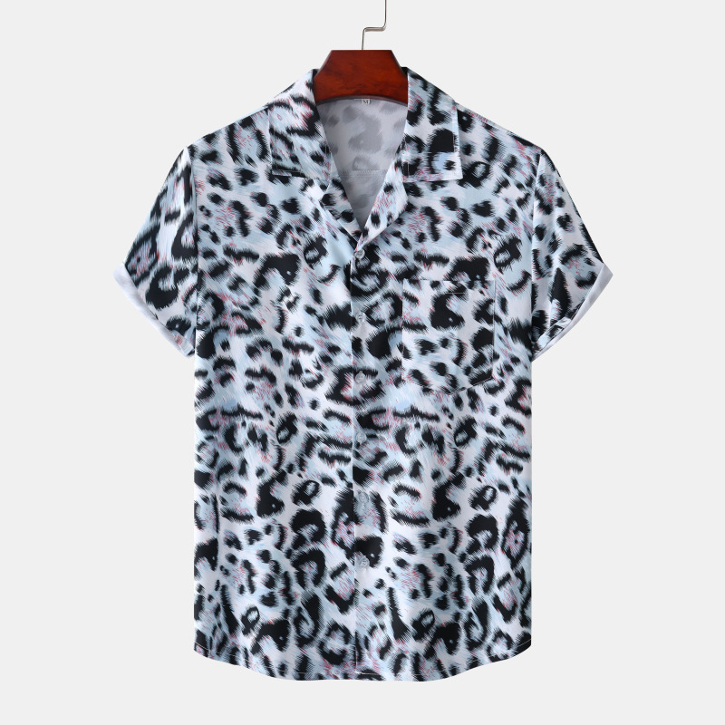 Leopard Collection Print Hawaiian Shirt