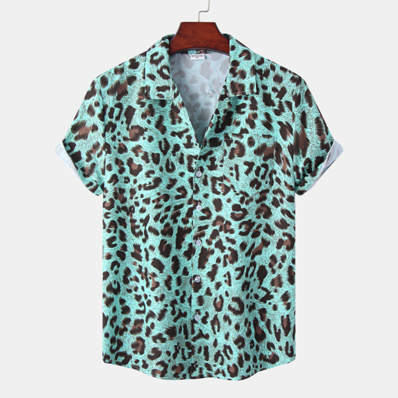 Leopard Collection Print Hawaiian Shirt