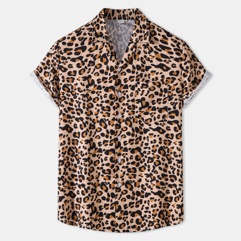 Leopard Collection Print Hawaiian Shirt