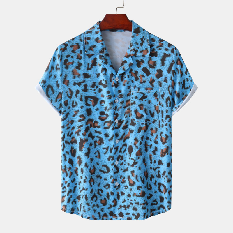 Leopard Collection Print Hawaiian Shirt