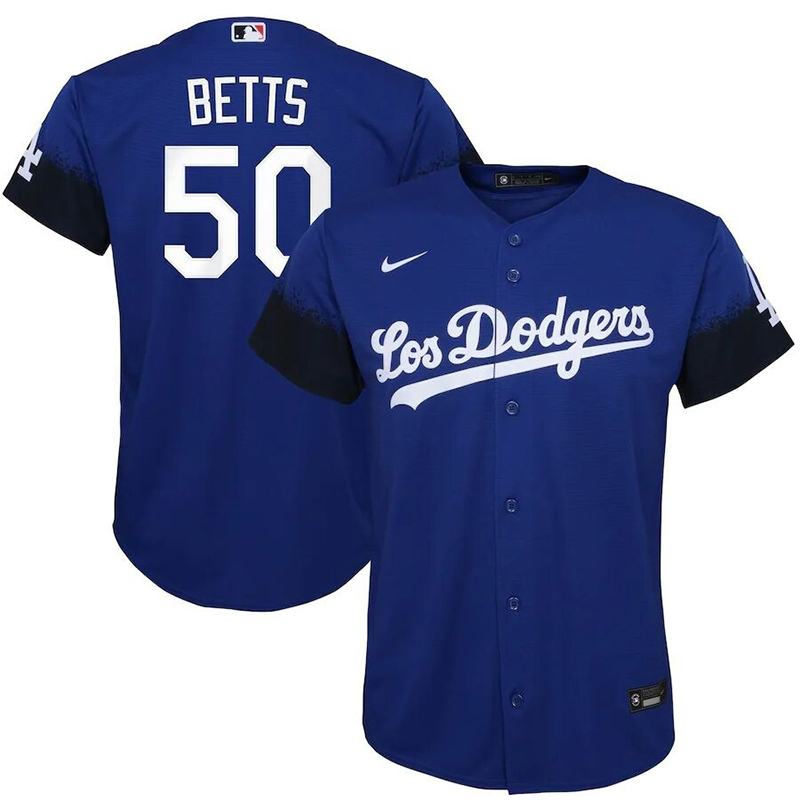 Dodgers Freeman Print Jersey Baseball Uniform