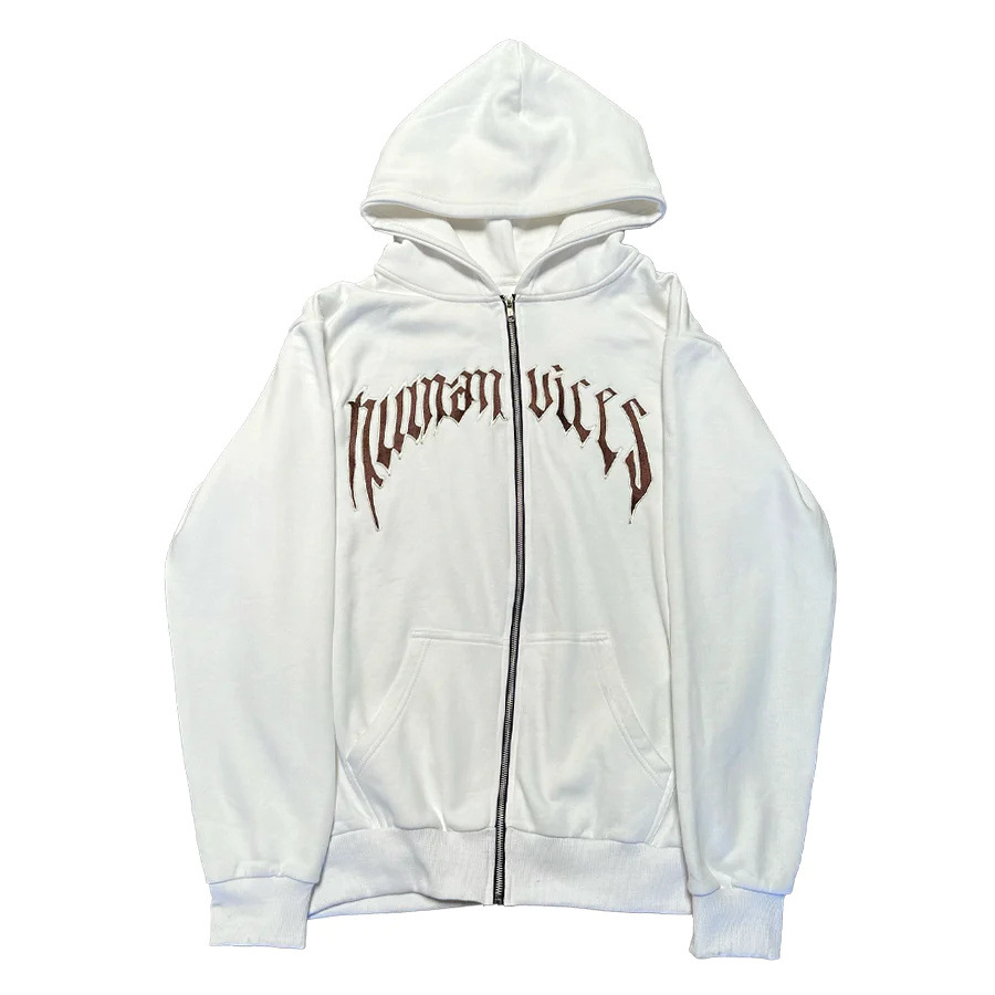 Hip Hop Alphabet Pop Zip Sweatshirt