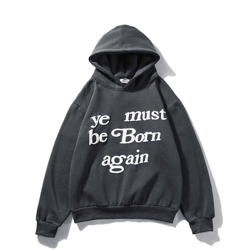 You Must Be Born Again Printed Sweatshirt