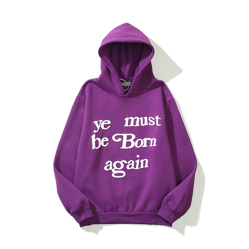 You Must Be Born Again Printed Sweatshirt