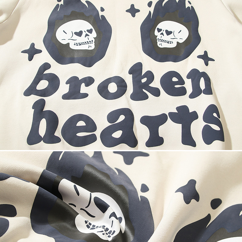 Hip Hop Skull Graffiti Hoodie