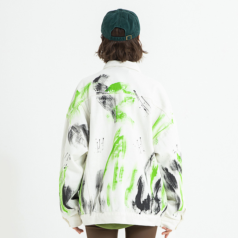 Tie Dye Unisex Denim Jacket