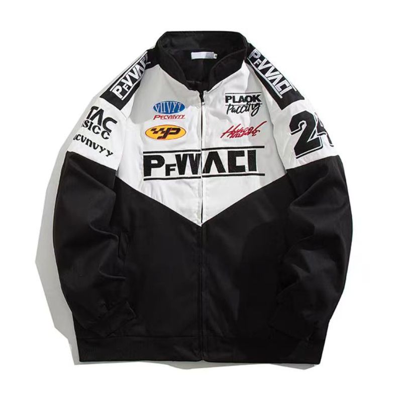 Vintage Racing Biker Jacket