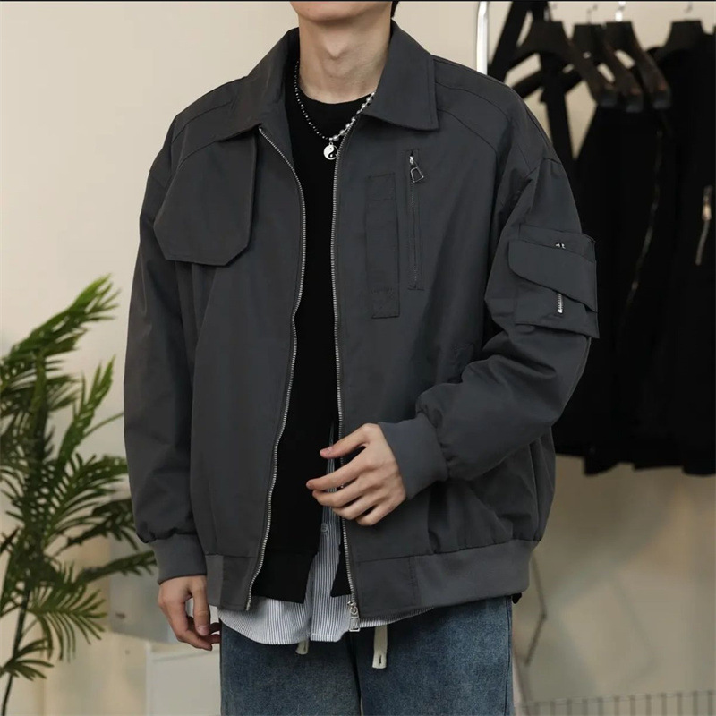 American Lapel Workwear Bomber Jacket