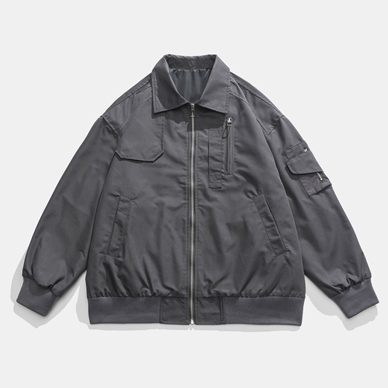 American Lapel Workwear Bomber Jacket