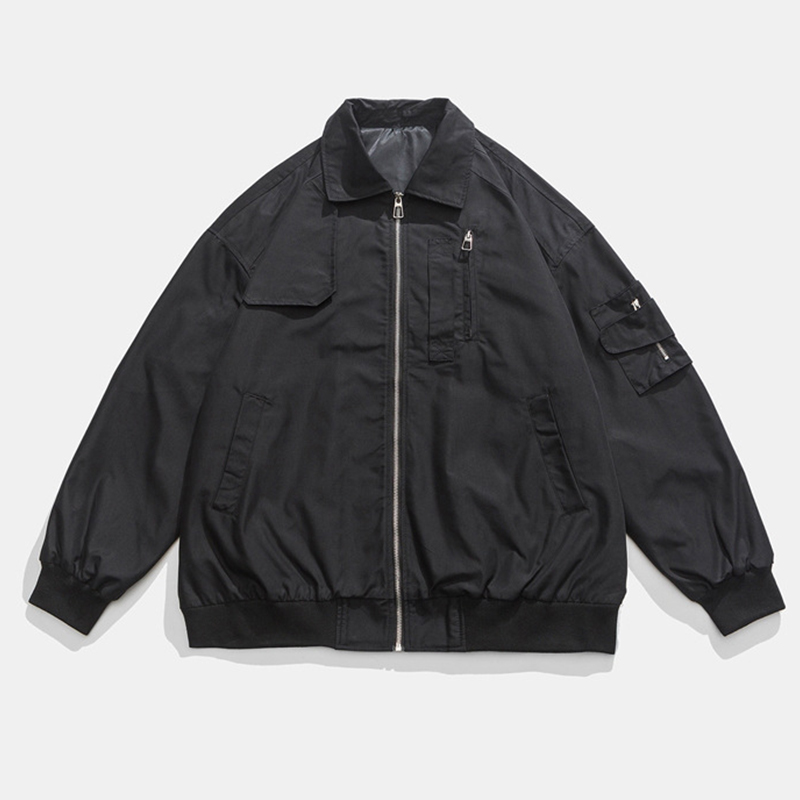 American Lapel Workwear Bomber Jacket