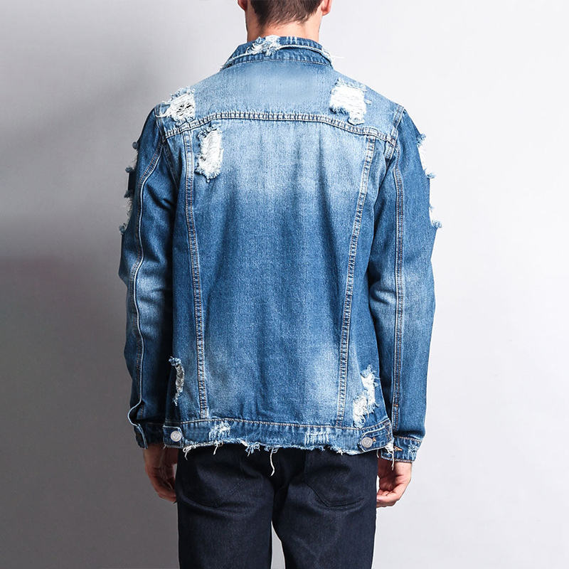 Ripped Denim Jacket