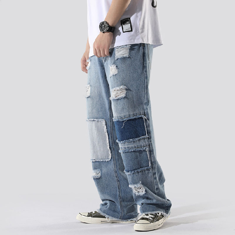 Men's Loose Casual Hip Hop Jeans