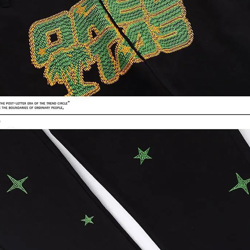 Street Embroidered Jeans