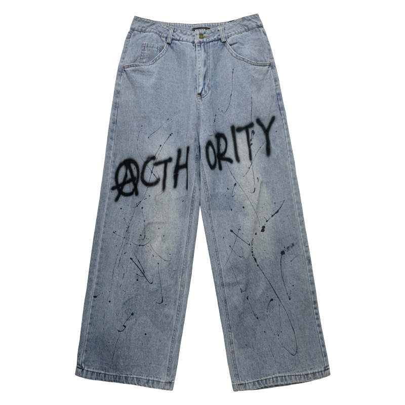 Street Graffiti Hip Hop Jeans