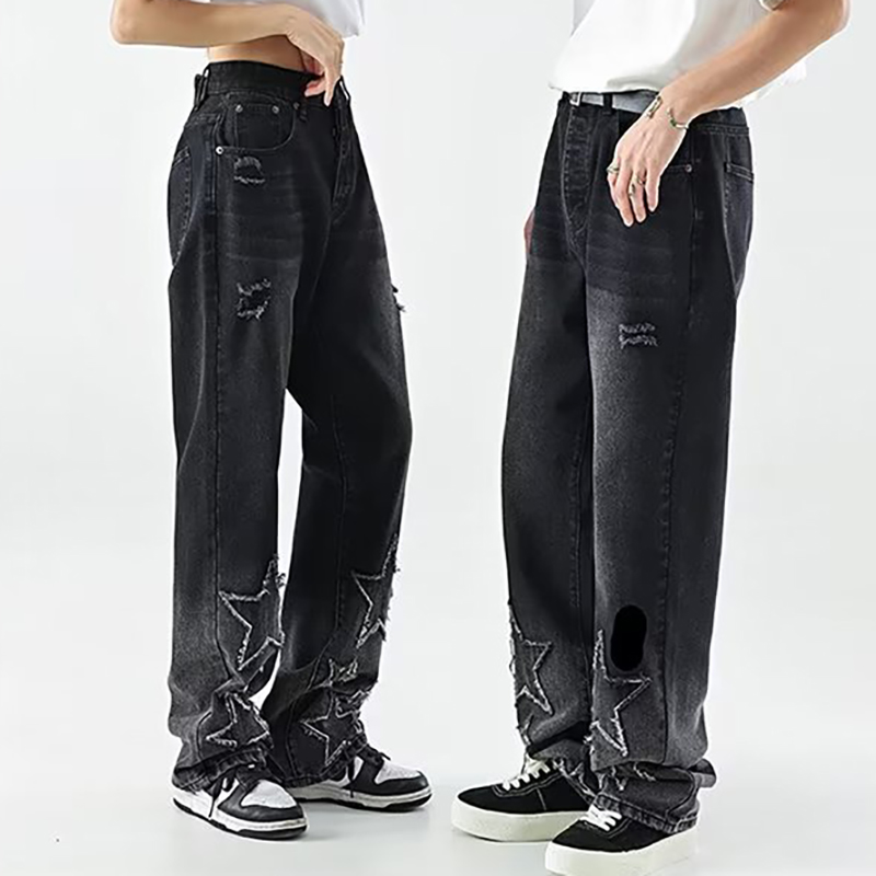 Trendy Straight Summer Jeans