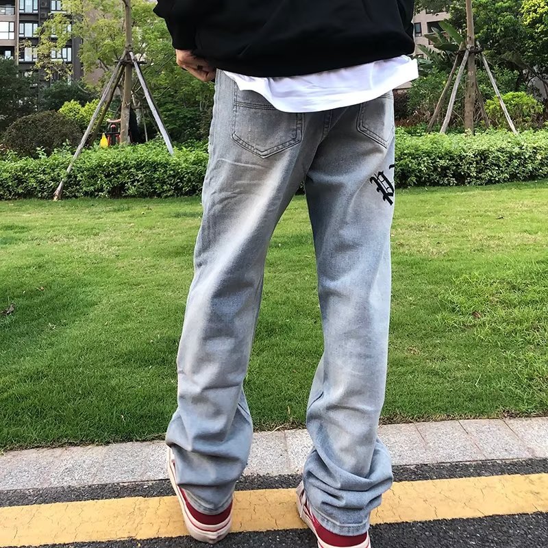 Street Hip Hop Washed Fashion Jeans