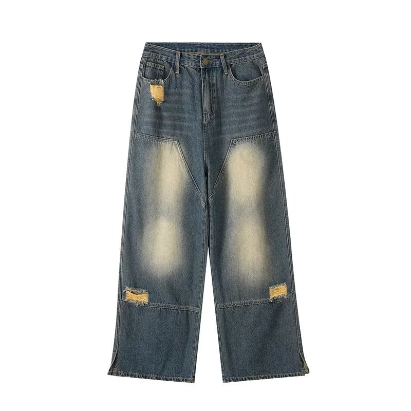 Vintage Distressed Hip Hop Jeans