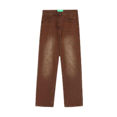 Vintage Gradient Brown Jeans