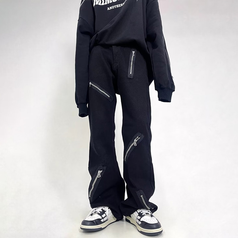 Statement Zip-Up Jeans Statement Zip-Up Jeans