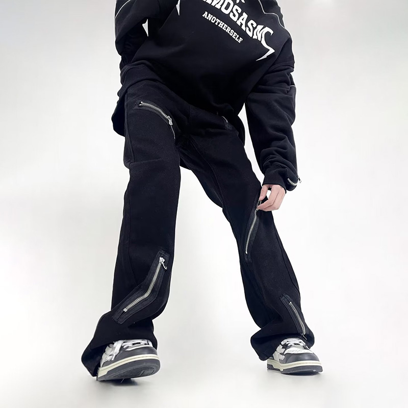 Statement Zip-Up Jeans Statement Zip-Up Jeans