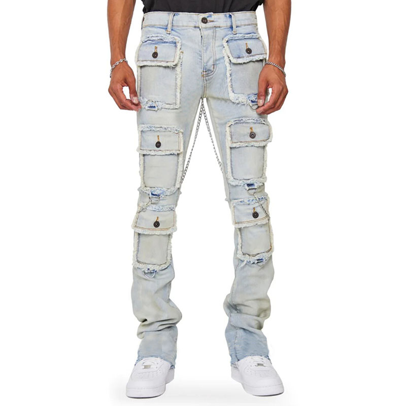 Hip Hop Denim Fashion Stretch Jeans