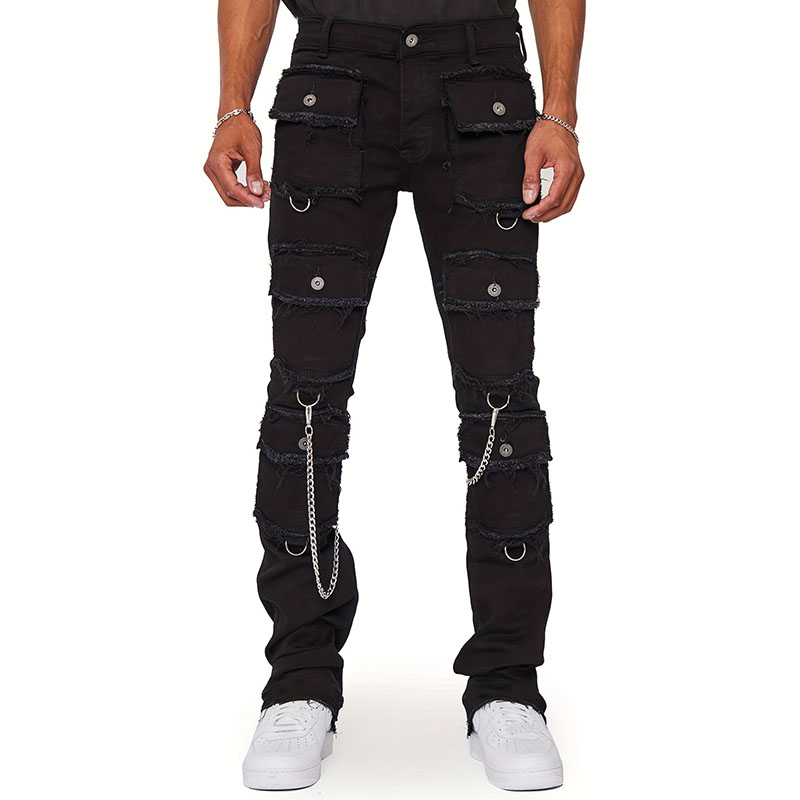 Hip Hop Denim Fashion Stretch Jeans
