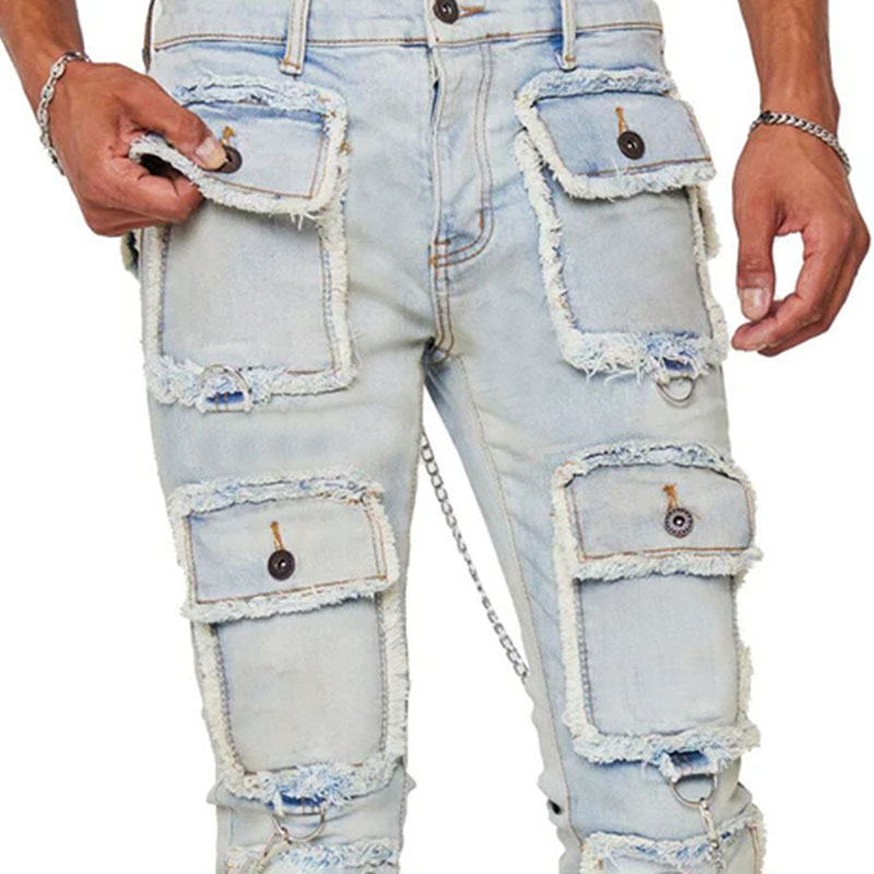 Hip Hop Denim Fashion Stretch Jeans