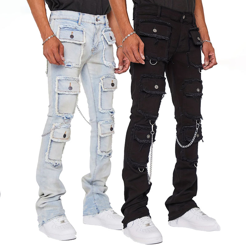 Hip Hop Denim Fashion Stretch Jeans