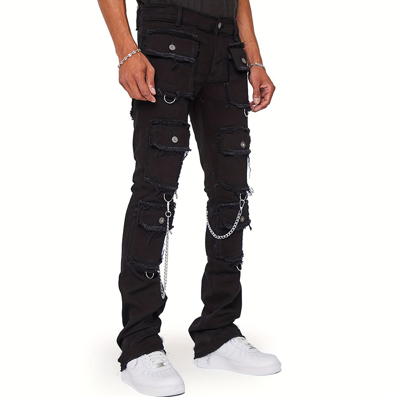 Hip Hop Denim Fashion Stretch Jeans