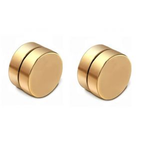 Golden Magnetic No-pierced Earrings
